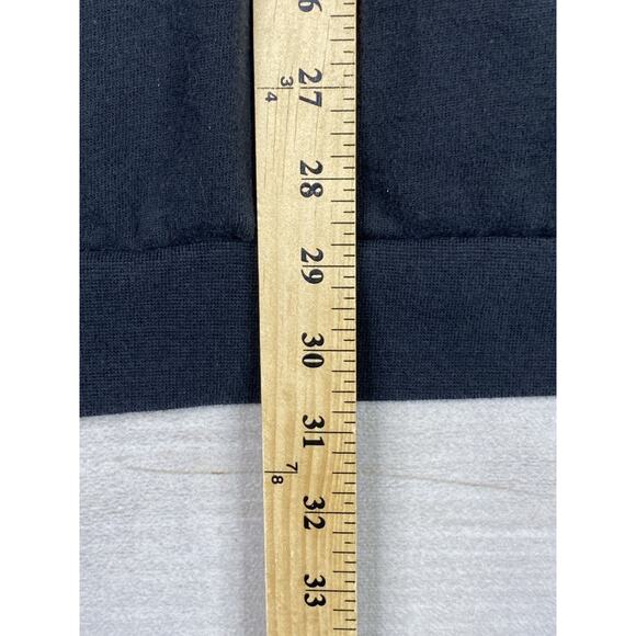 Disney Hoodie Adult XL Mickey Mouse 55 Disneyland Pullover Sweatshirt BlackBlue - Picture 6 of 10